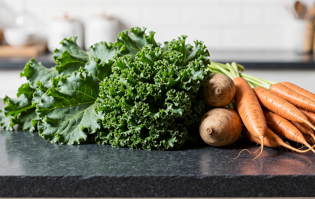 Alimentation consciente et produits bruts