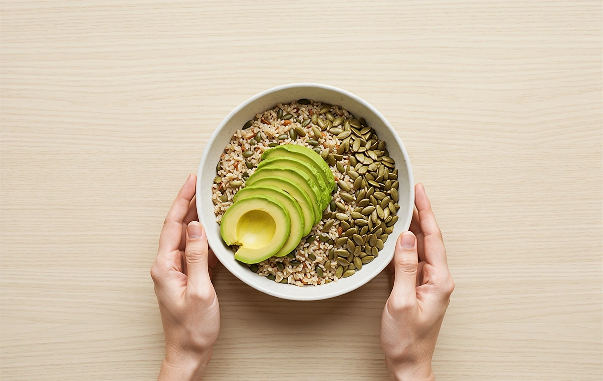 Préparation repas sain